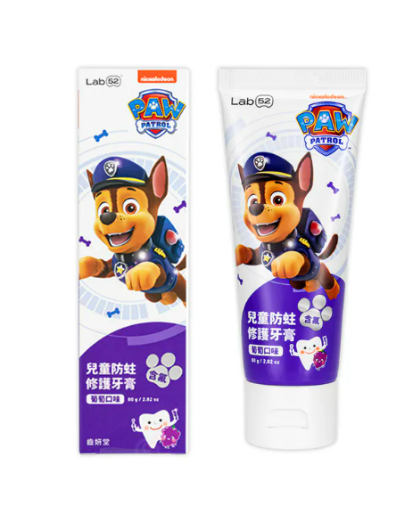 Childrens fluoride cavity protection toothpaste