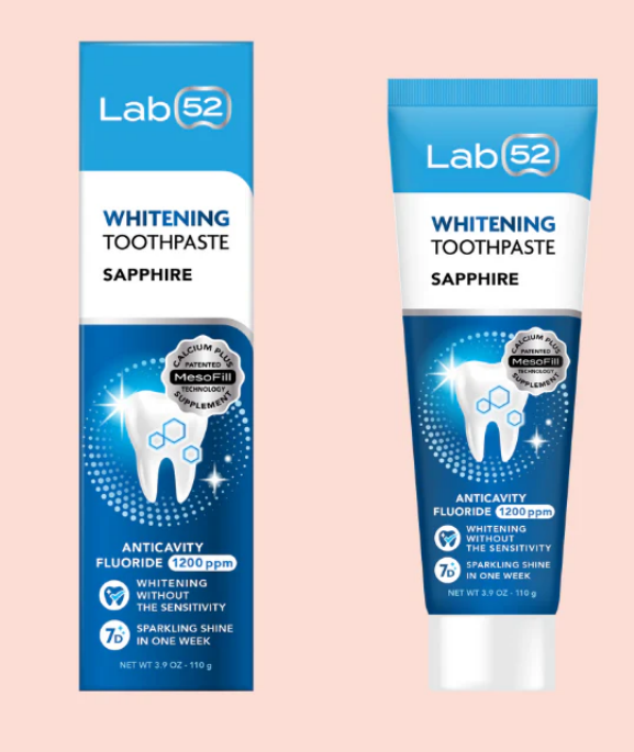 Sapphire teeth brightening toothpaste